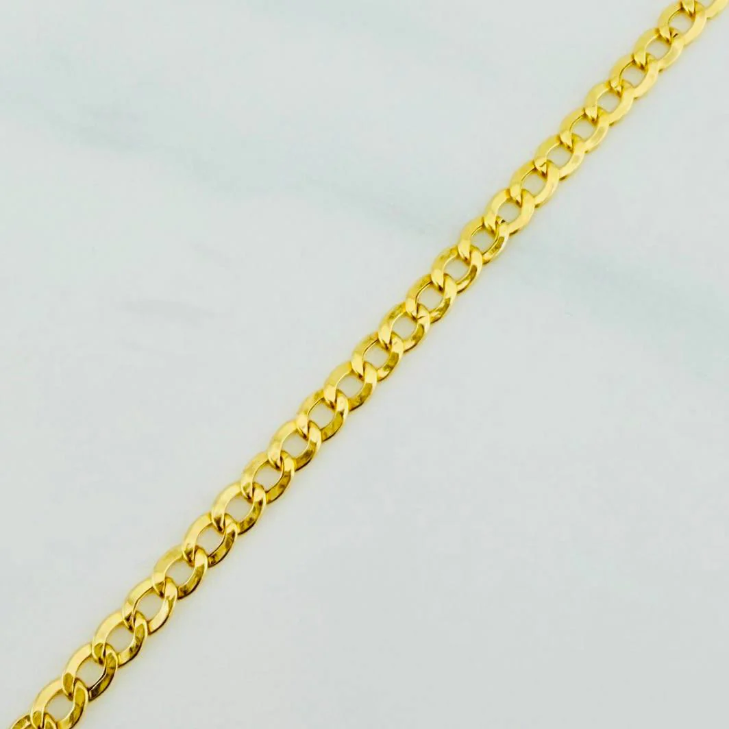Pulso Cubano 1.2 g / 19 cm / 2.5 mm Oro Amarillo 18K - Image 3