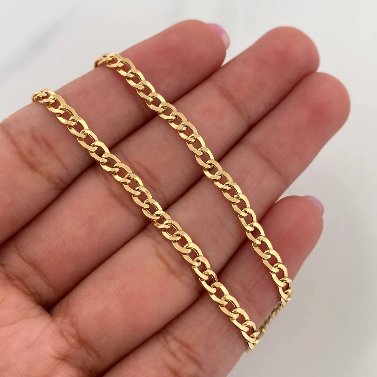 Pulso Cubano 1.7 g / 20.7 cm / 3.15 mm Oro Amarillo 18K - Image 4
