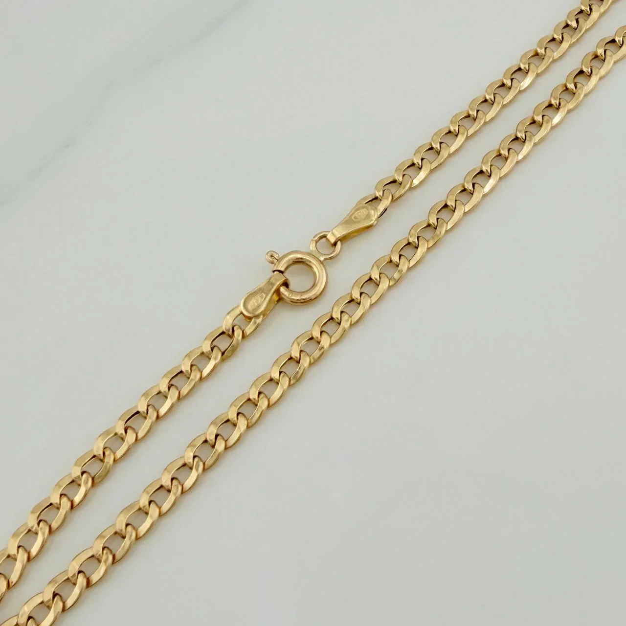 Pulso Cubano 1.75 g / 21 cm / 3 mm Oro Amarillo 18K - Image 2