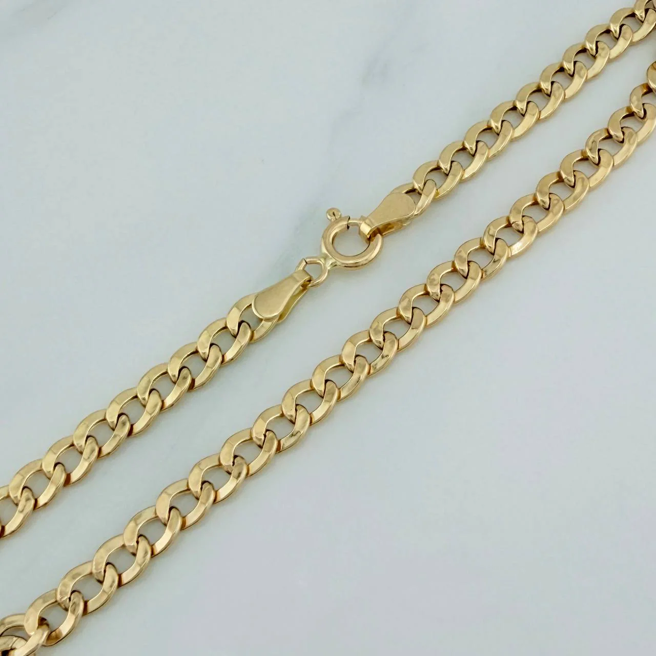 Pulso Cubano 1.85gr / 20.5cm / 2.6mm Oro Amarillo +1 18K $ - Image 4