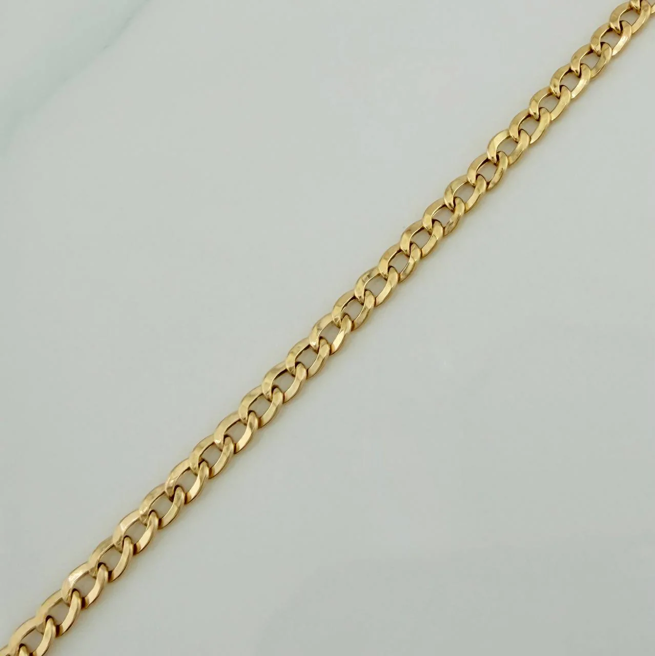 Pulso Cubano 1.85gr / 20cm / 2.85mm Oro Amarillo +1 18K $ - Image 3