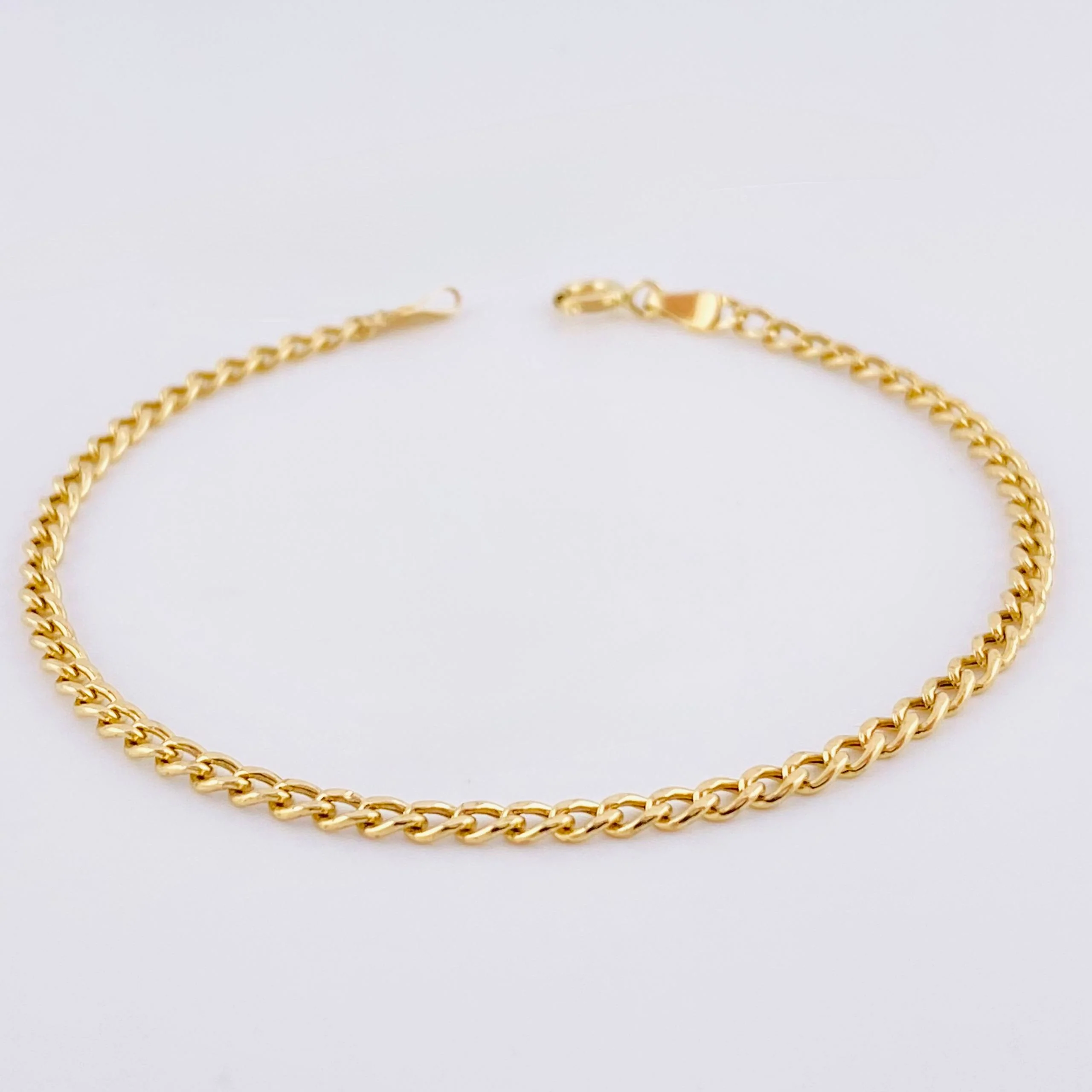 Pulso Cubano 1.8gr / 18.5cm / 3.15mm Oro Amarillo +1 18K - Image 2
