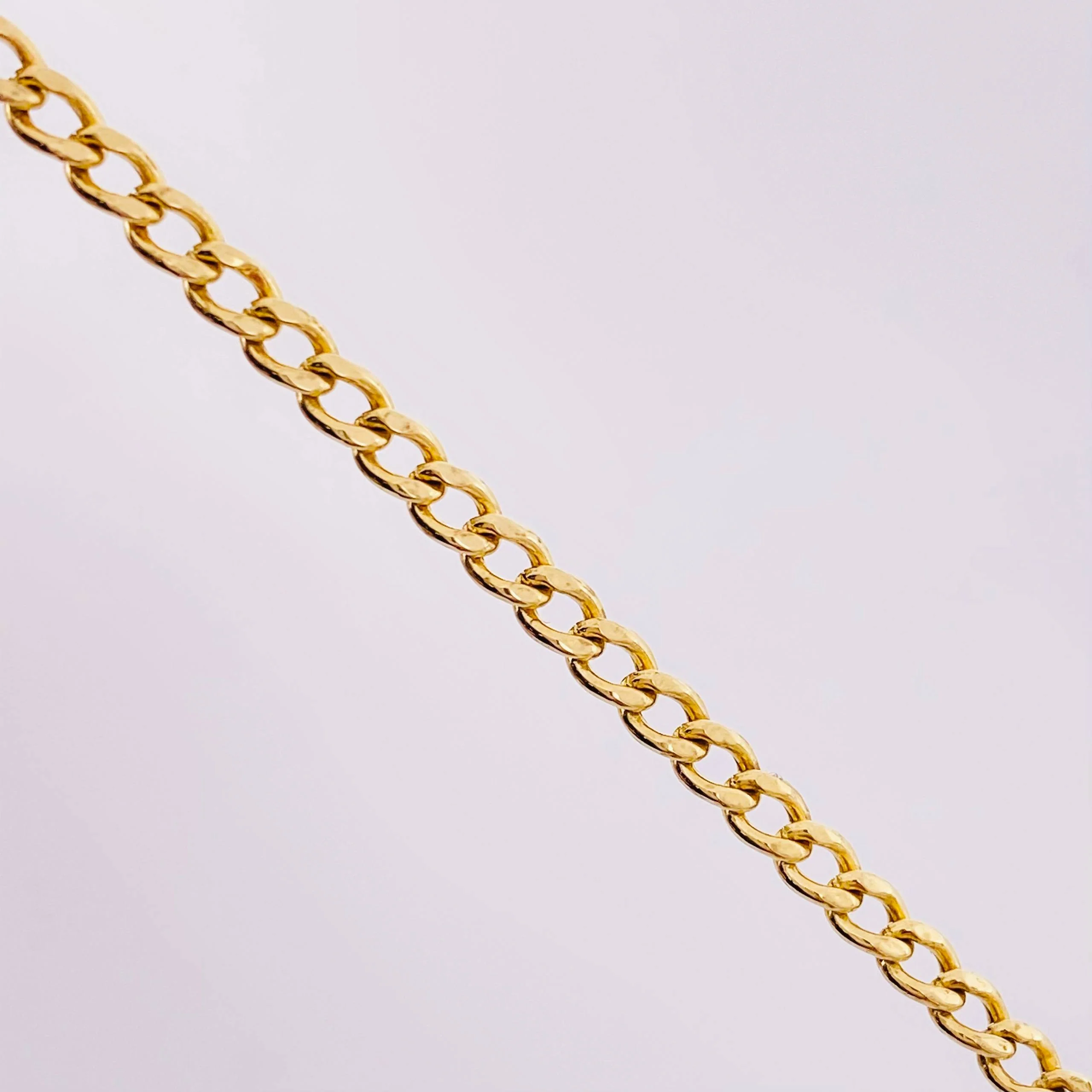 Pulso Cubano 1.9gr / 19.5cm / 3.2mm Oro Amarillo +1 18K - Image 3