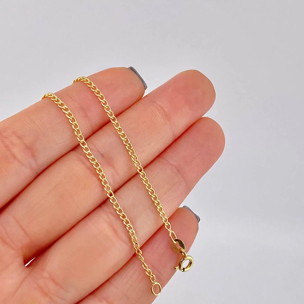 Pulso Cubano 1 g / 20 cm / 2 mm Oro Amarillo 18K - Image 4