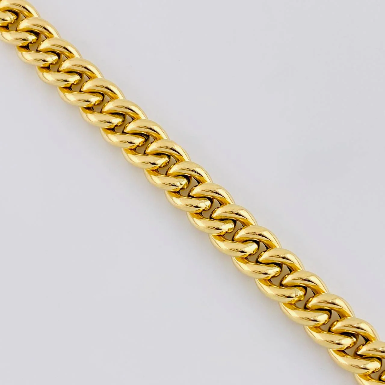Pulso Cubano 10.35 g / 20.5 cm / 8.5 mm Oro Amarillo 18K - Image 2