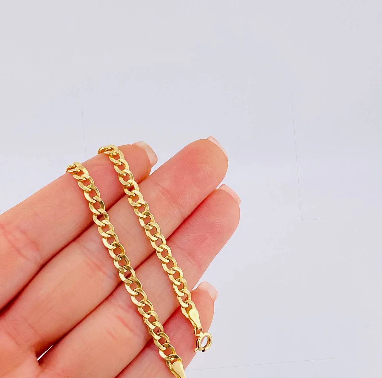 Pulso Cubano 2.7 g / 20 cm / 4.2 mm Oro Amarillo 18K - Image 3