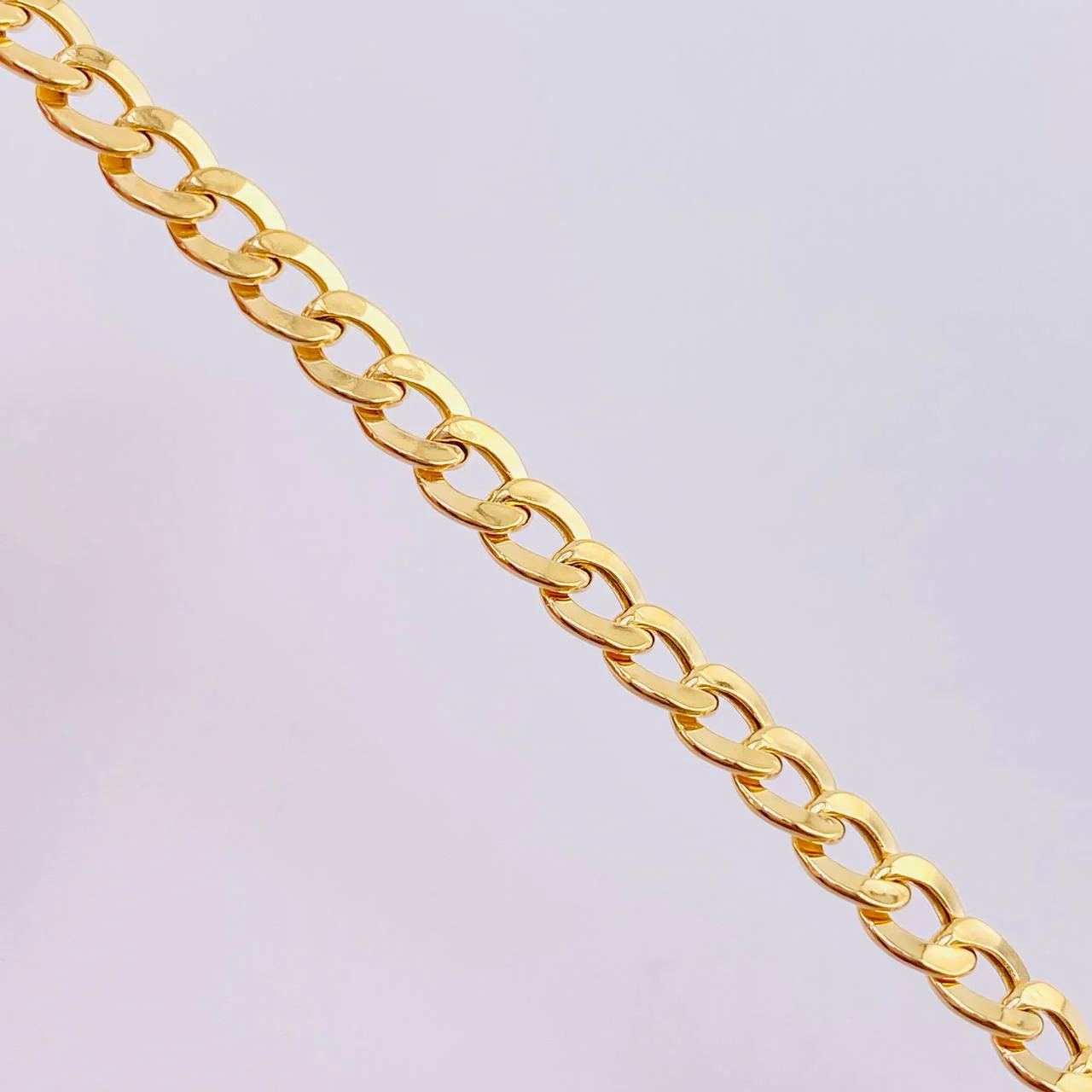 Pulso Cubano 5gr / 20cm / 6mm Oro Amarillo 18K - Image 2