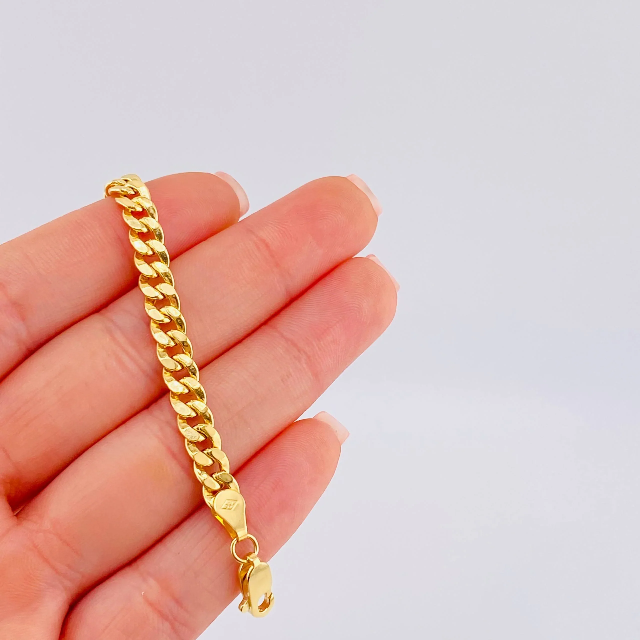Pulso Cubano 5.35 g / 20.5 cm / 5.15 mm Oro Amarillo 18K - Image 4