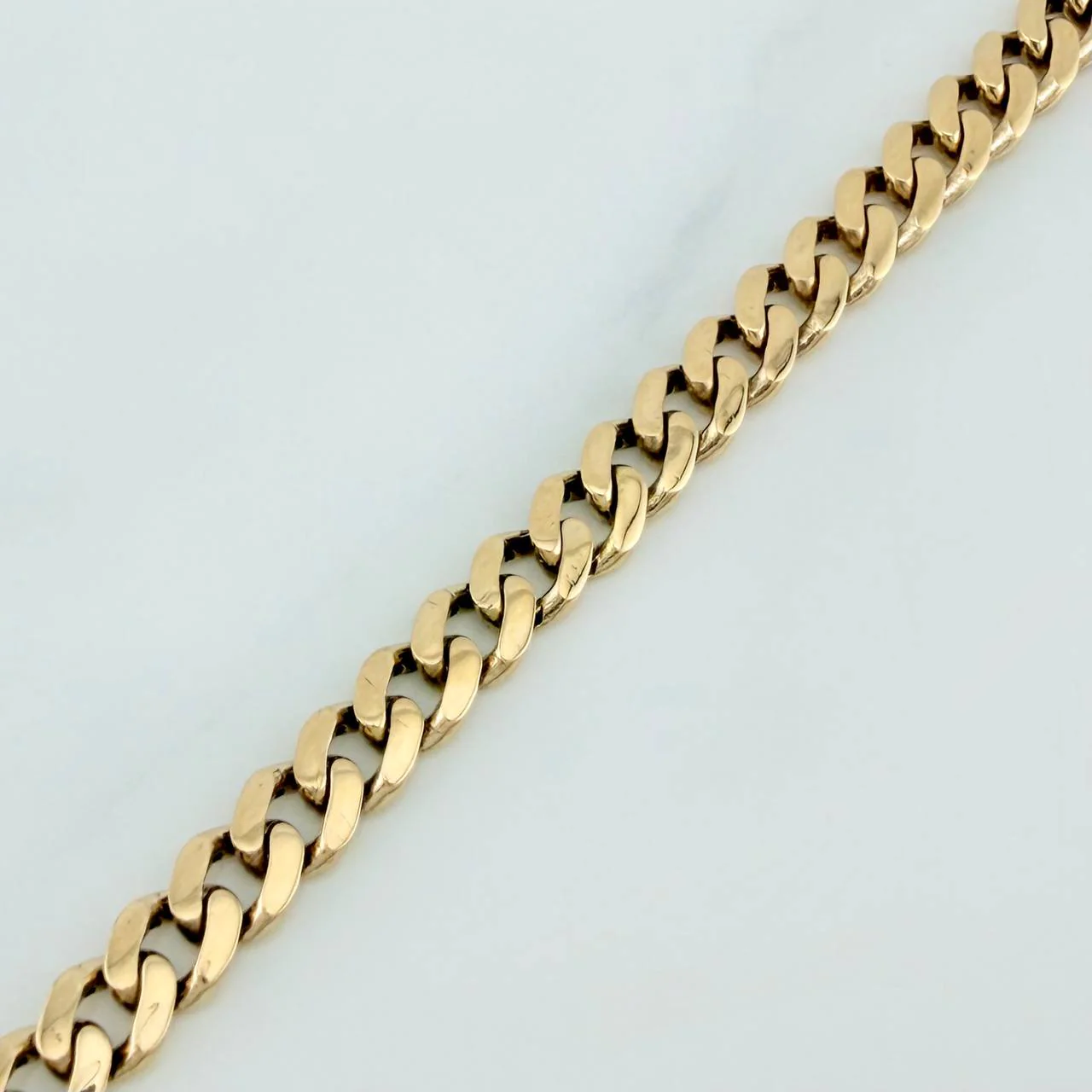Pulso Cubano 6.6gr / 20.6cm / 4.9mm Oro Amarillo Nac.Esp. 18K $ - Image 3