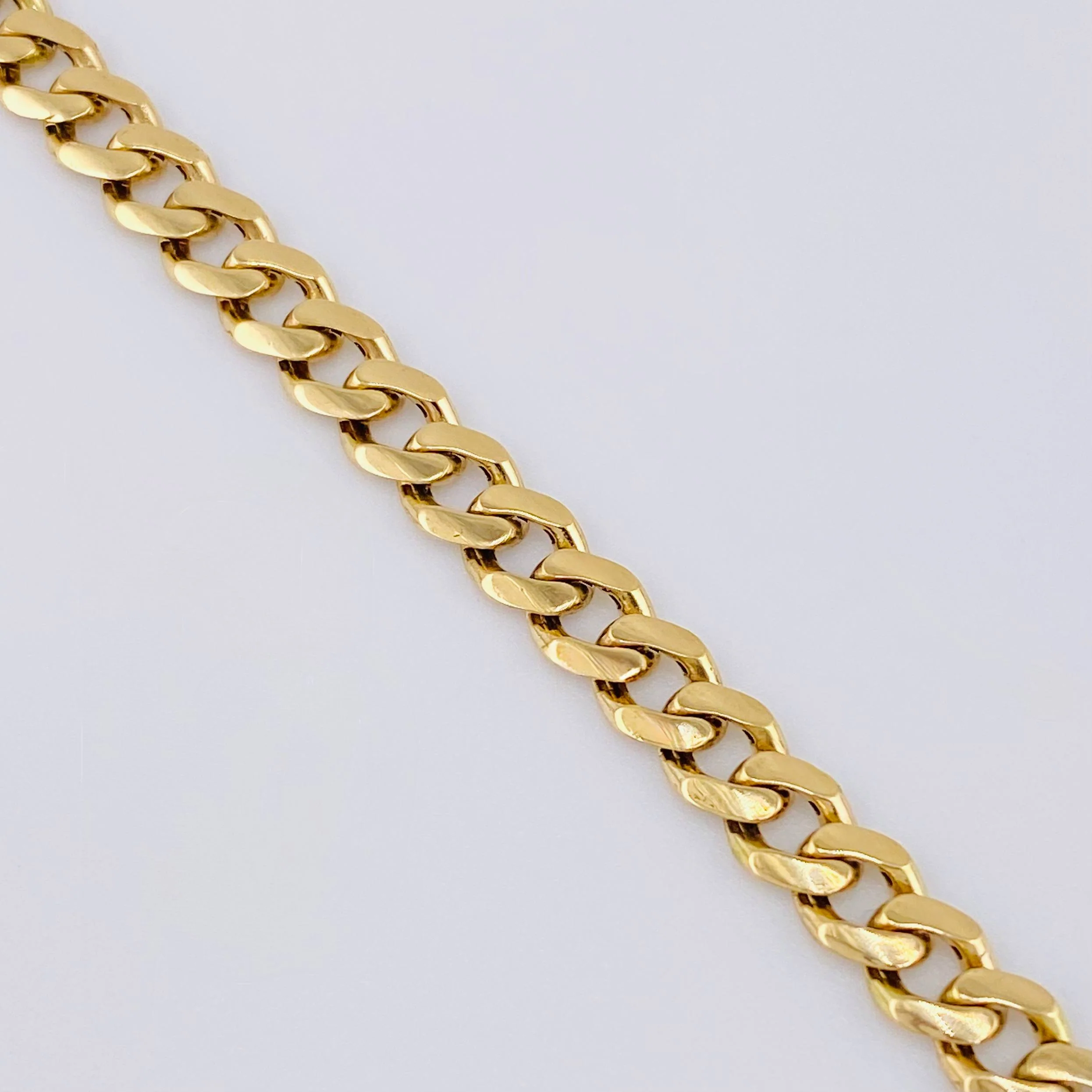Pulso Cubano 6.7gr / 18cm / 5.15mm Oro Amarillo +1 18K * - Image 2