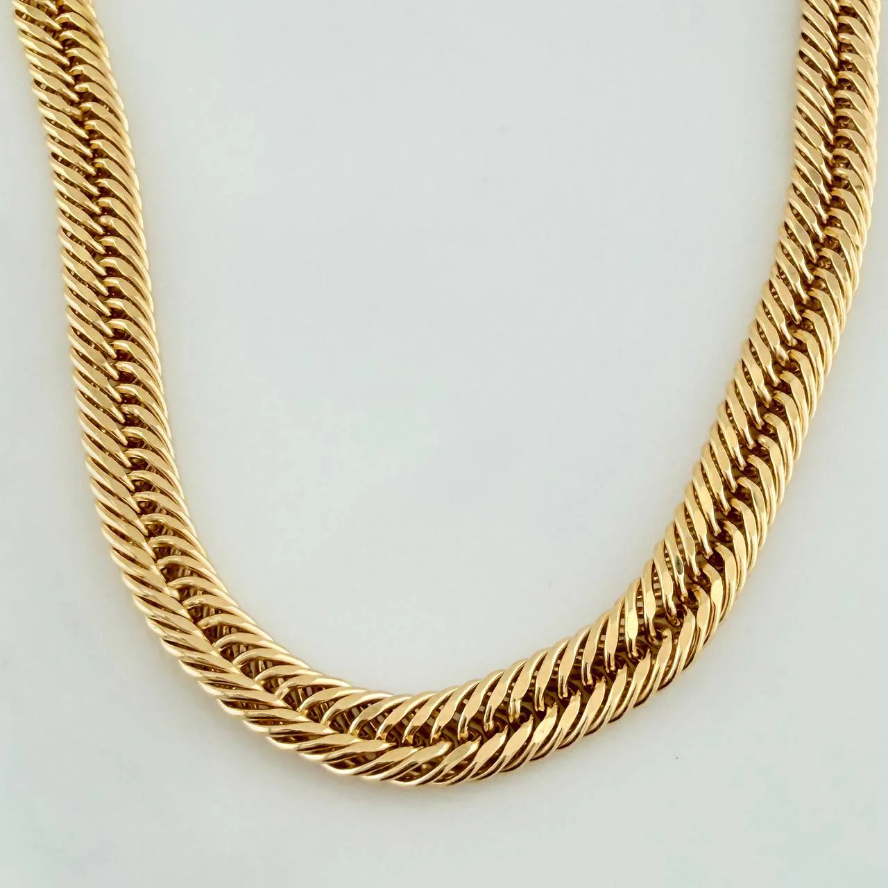 Pulso Cubano Reticulado 4.1gr / 20.3cm / 3.7mm Oro Amarillo +3 18K & - Image 4