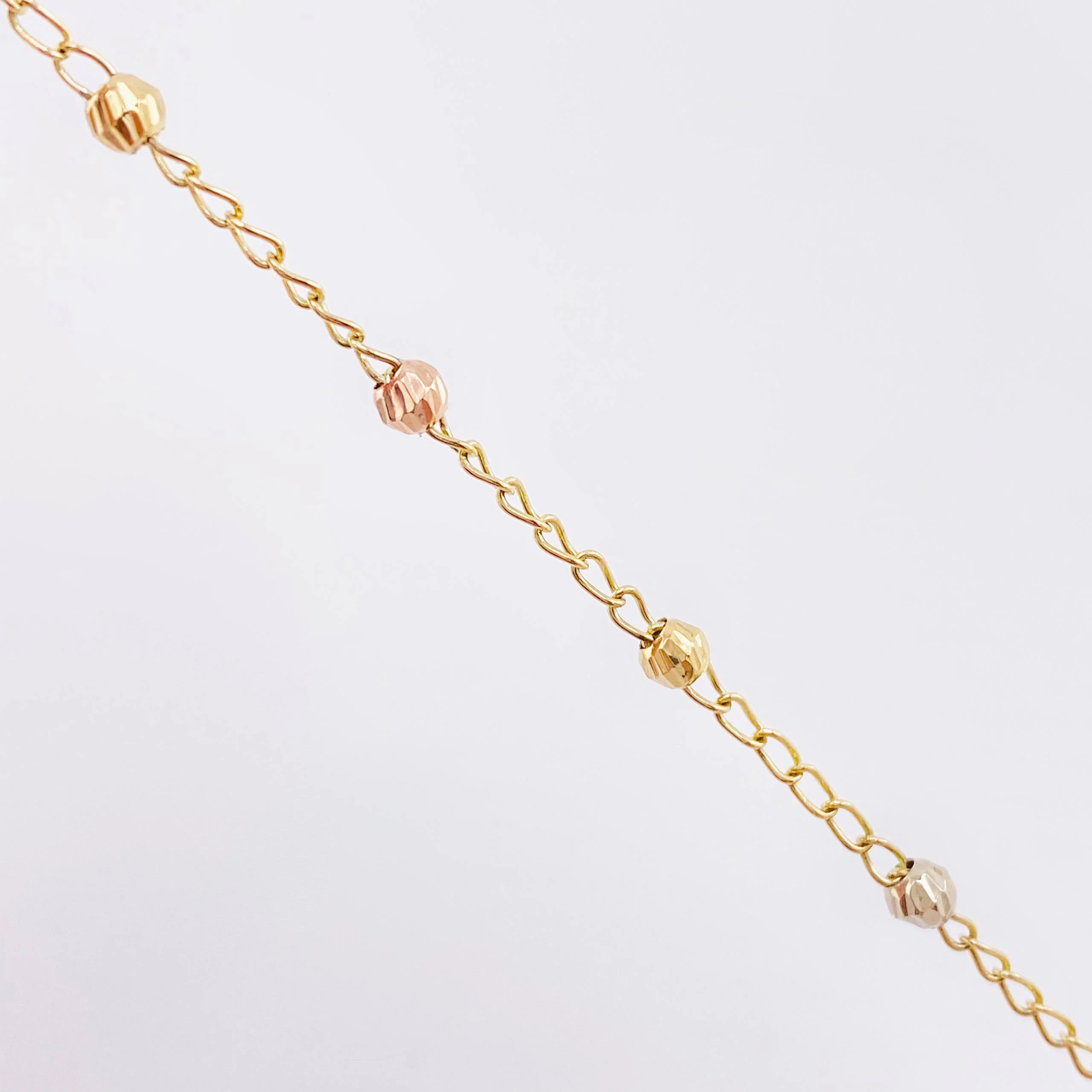 Pulso Denario Virgen Milagrosa 2.3gr / 16.5cm / 3mm Tres Oros 18K - Image 3