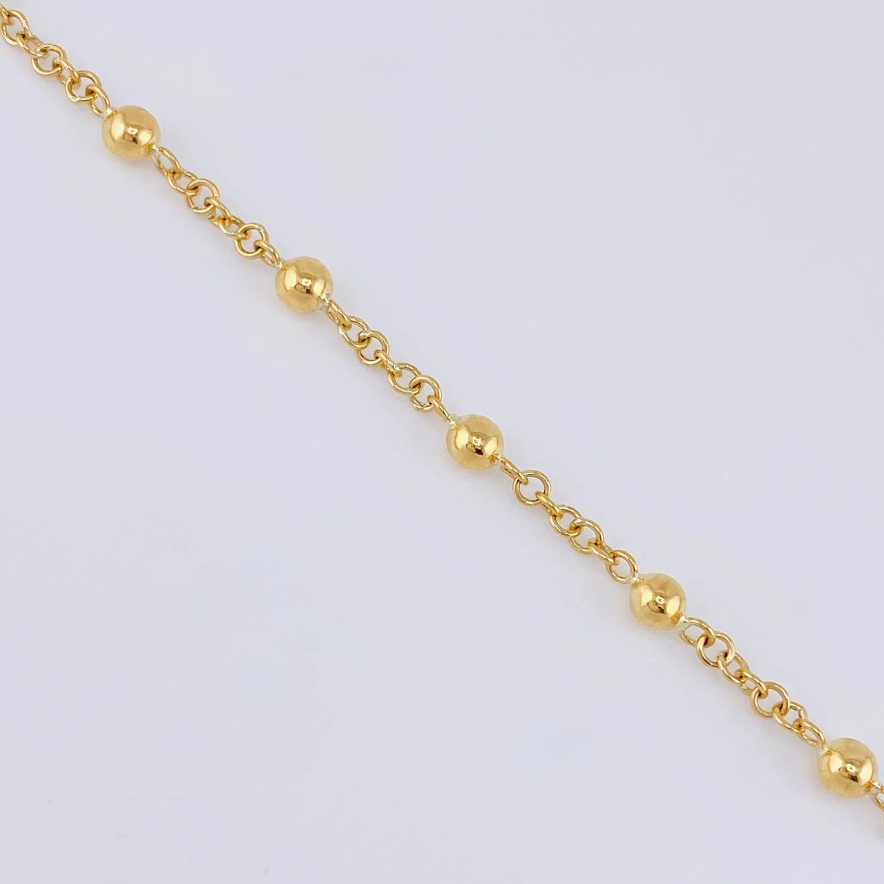 Pulso Denario Virgen Milagrosa 3.9 g / 21 cm / 4 mm Oro Amarillo 18K - Image 2
