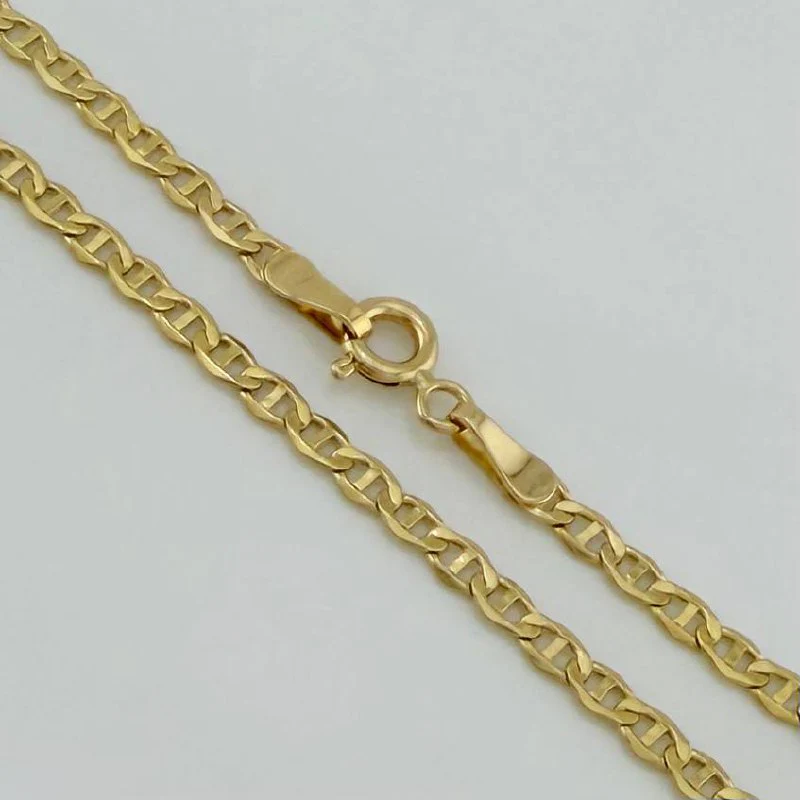 Pulso Escalera Plana 1.3 g / 20 cm / 2.55 mm Oro Amarillo 18K - Image 3