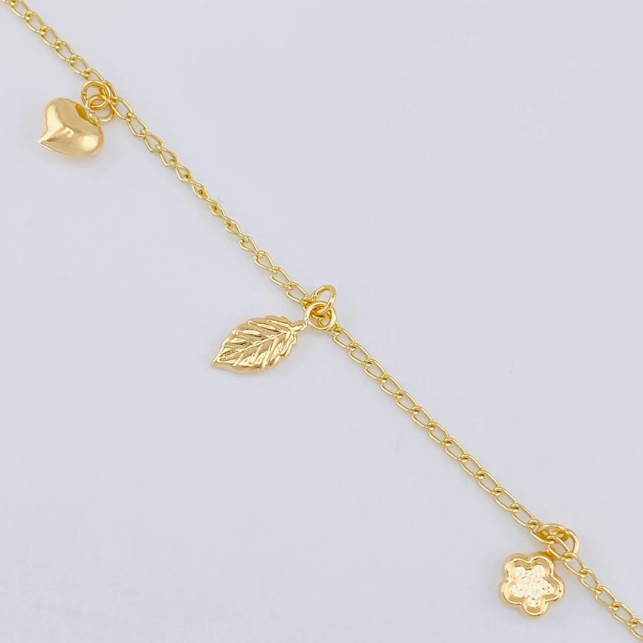 Pulso Espiga Dijes 2.6 g / 18 cm / 1.6 mm Oro Amarillo 18K - Image 2