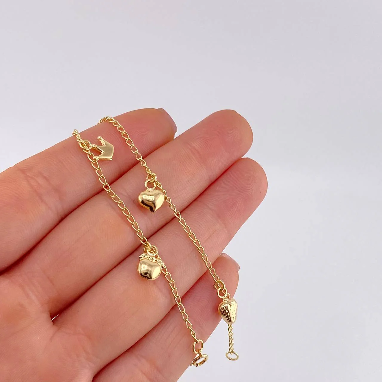 Pulso Espiga Dijes 2.7 g / 19 cm / 1.6 mm Oro Amarillo 18K - Image 3