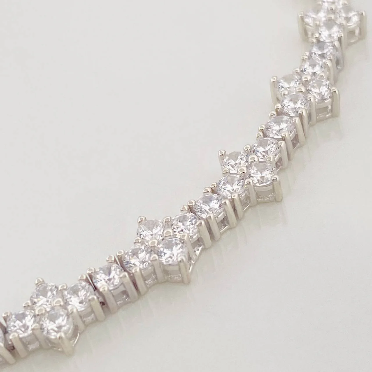 Pulso Flores 10.55 g / 19 cm / 6.6 mm Plata 925 - Image 4