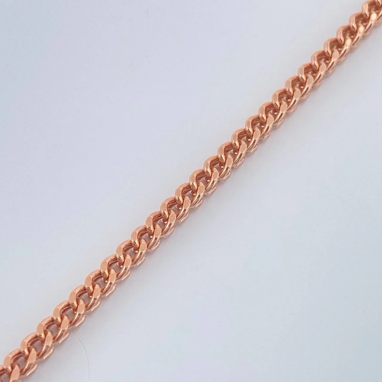 Pulso Franco 3.1gr / 19.2cm / 2.25mm Oro Rosa +3 18K % - Image 2