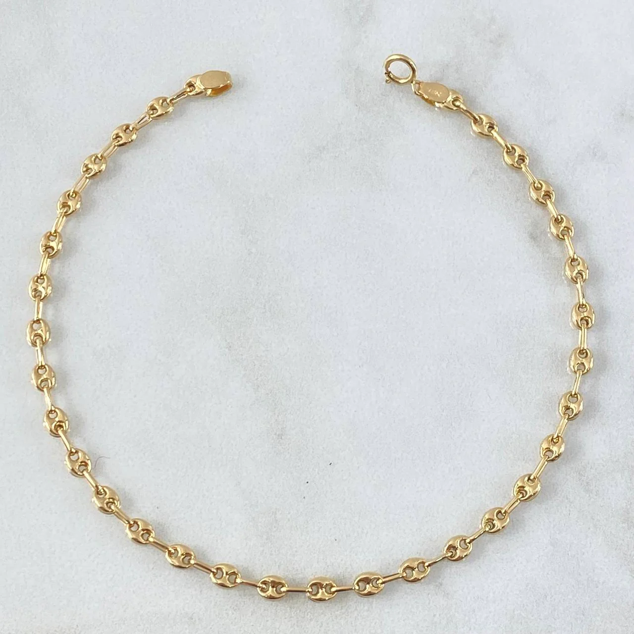 Pulso Bebé GC Liso 2.05gr / 16cm / 3.3mm Oro Amarillo 18K