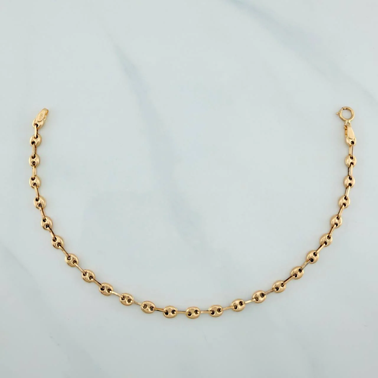 Pulso GC 2.15gr / 20cm / 3.35mm Oro Amarillo 18K % - Image 2