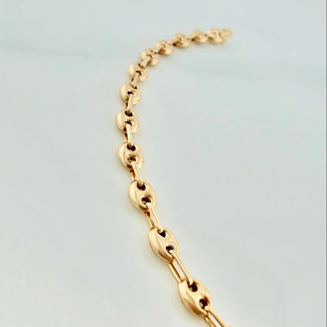 Pulso GC 2.2gr / 17.6cm / 3.23mm Oro Amarillo 18K % - Image 2
