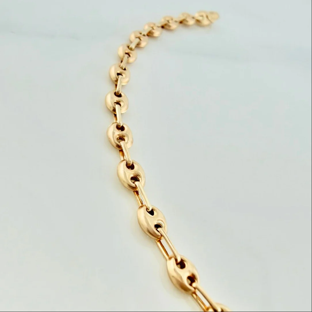 Pulso GC 2.2gr / 19cm / 2mm Oro Amarillo 18K & - Image 2