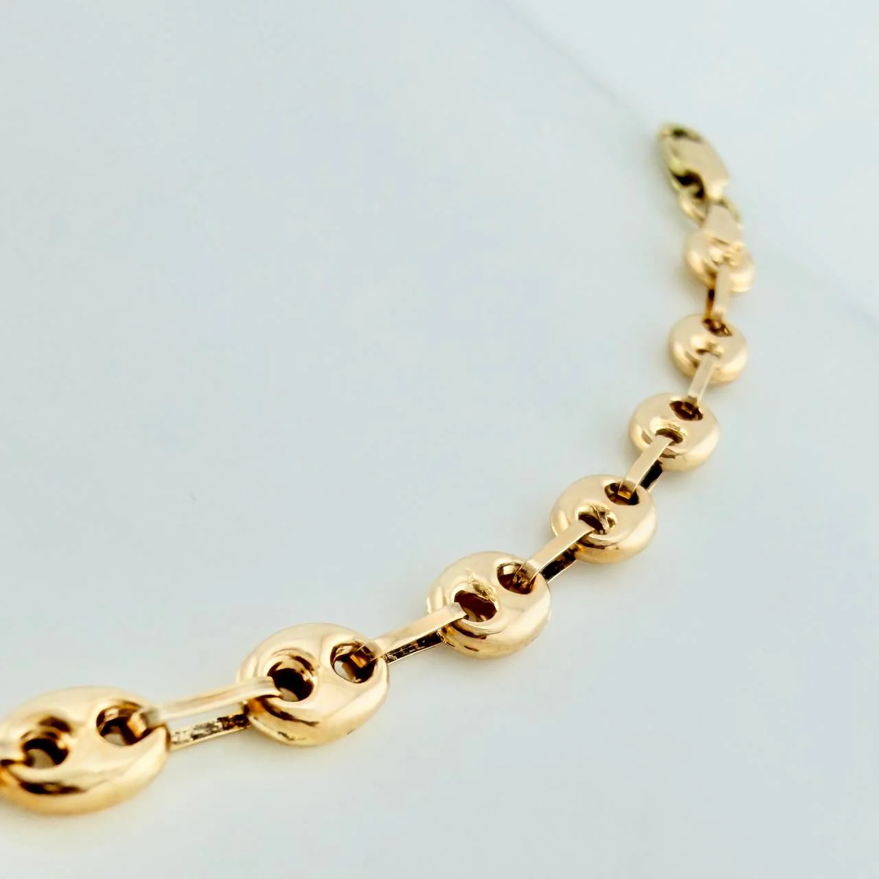 Pulso GC 2.5gr / 21cm / 3.3mm Oro Amarillo 18K % - Image 3