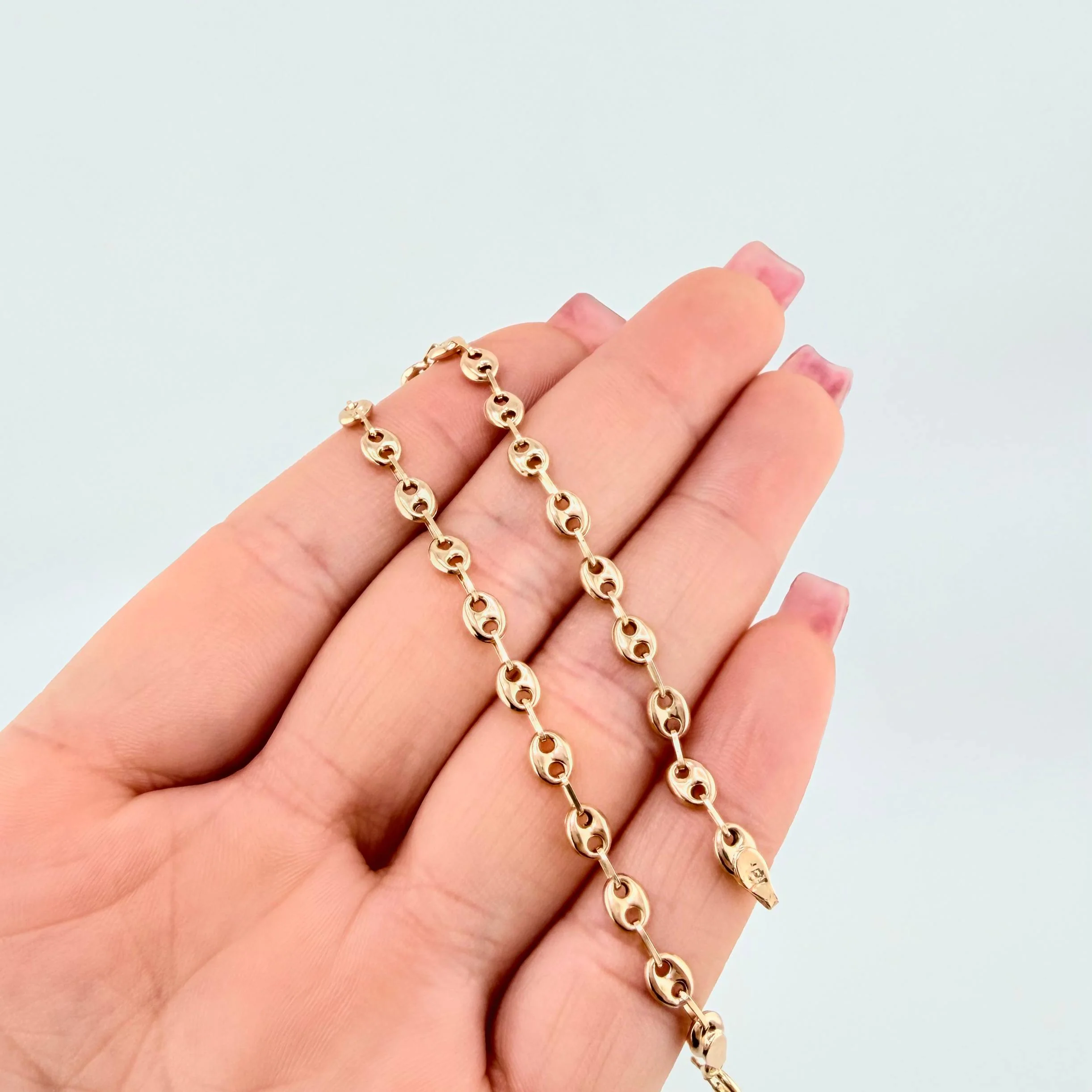 Pulso GC 2.75gr / 19.5cm / 4.2mm Oro Amarillo 18K * - Image 3