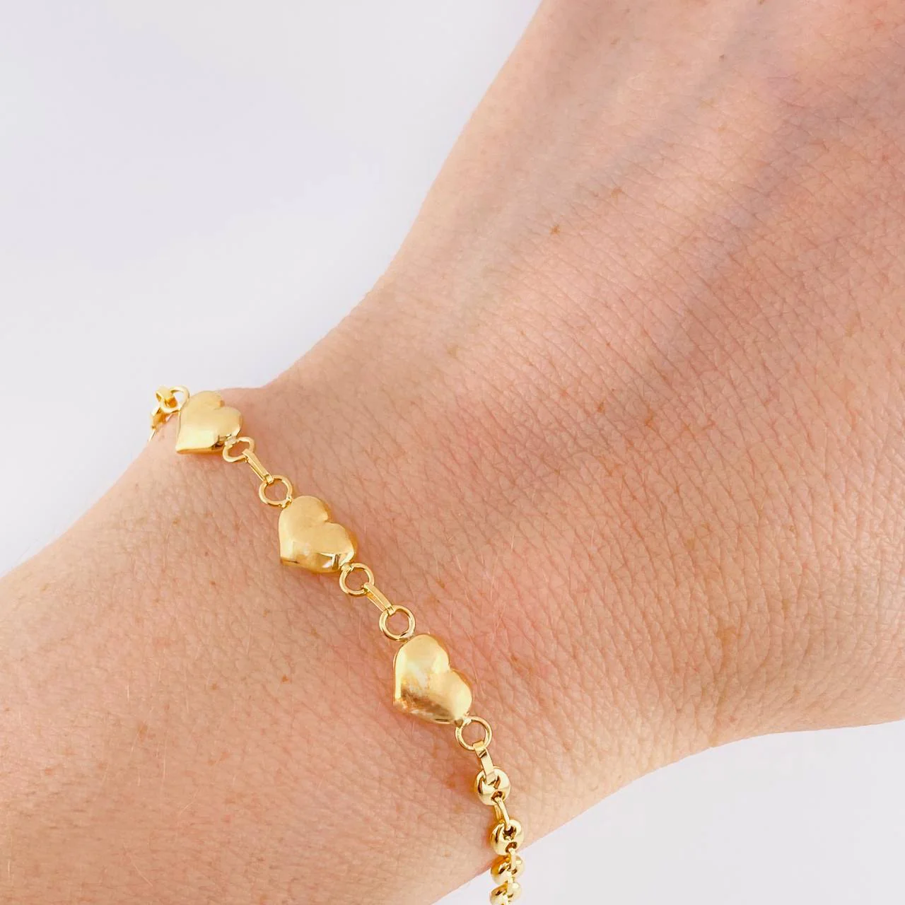 Pulso Gc Corazón 2.55 g / 20.5 cm / 3.2 mm Oro Amarillo 18K - Image 2