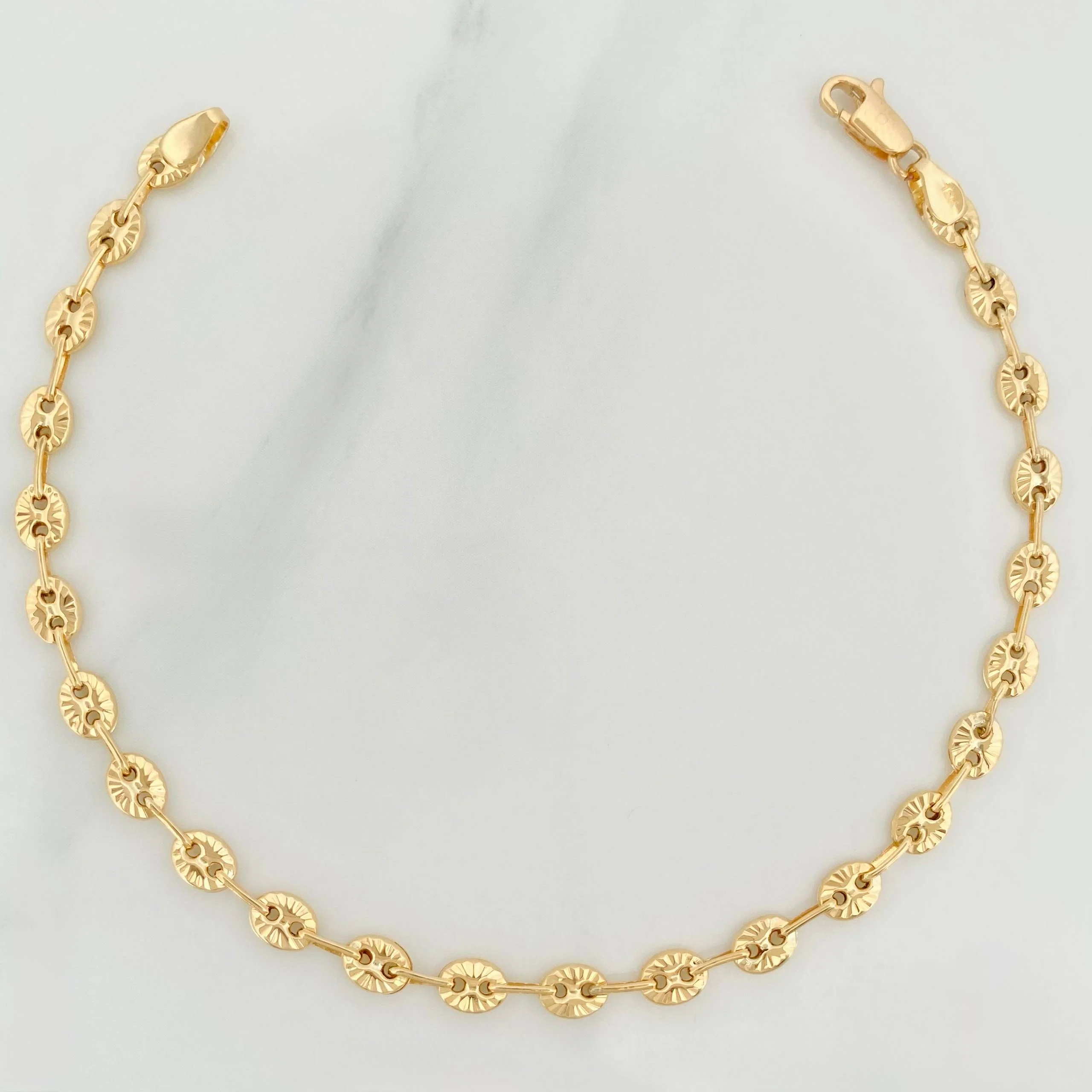 Pulso Gc diamantados 2.7g / 17.05cm / 3.92mm Oro Amarillo 18K
