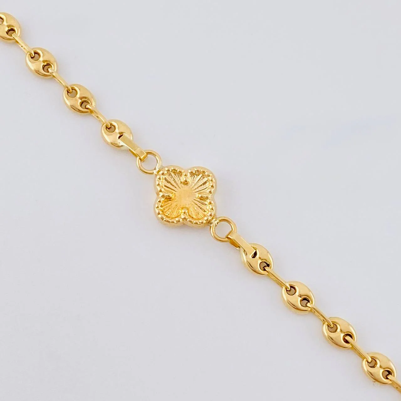 Pulso Gc Herraje Trebol 2.3 g / 18.9 cm / 3.1 mm Oro Amarillo 18K - Image 2