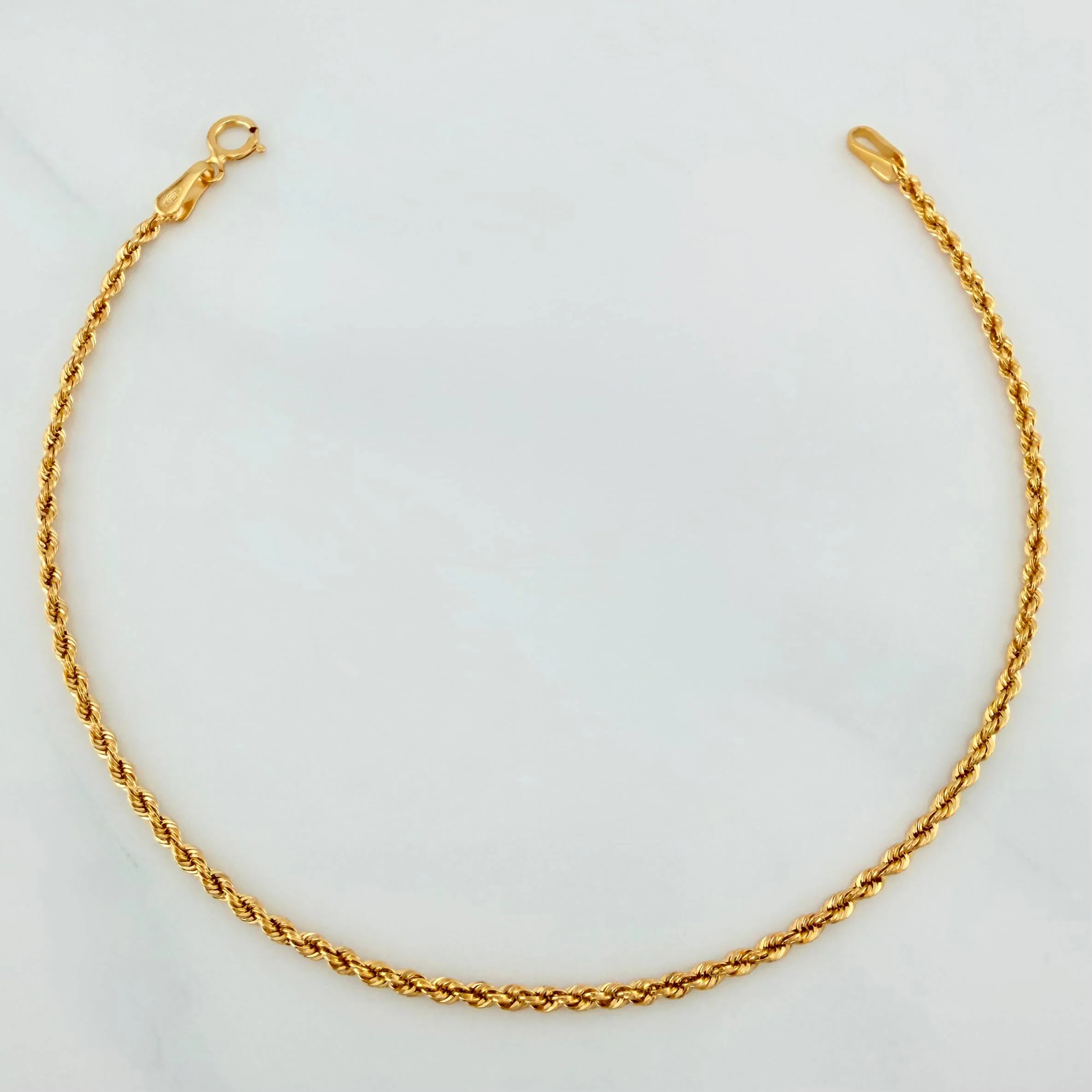 Pulso Lazo 1.2 g / 19 cm / 1 mm Oro Amarillo 18K