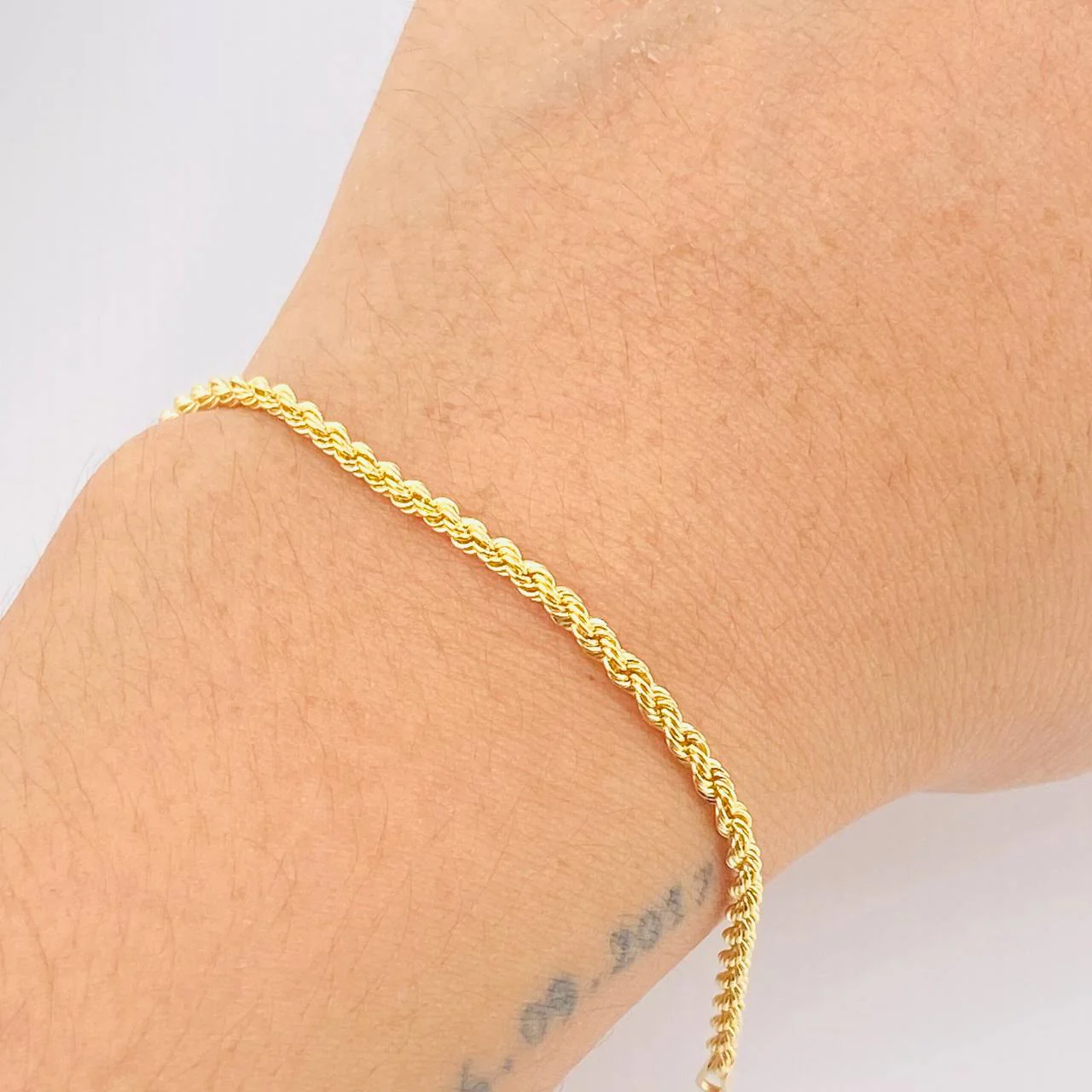 Pulso Lazo 1.25g / 19.2cm / 2.1mm Oro Amarillo 18K - Image 3