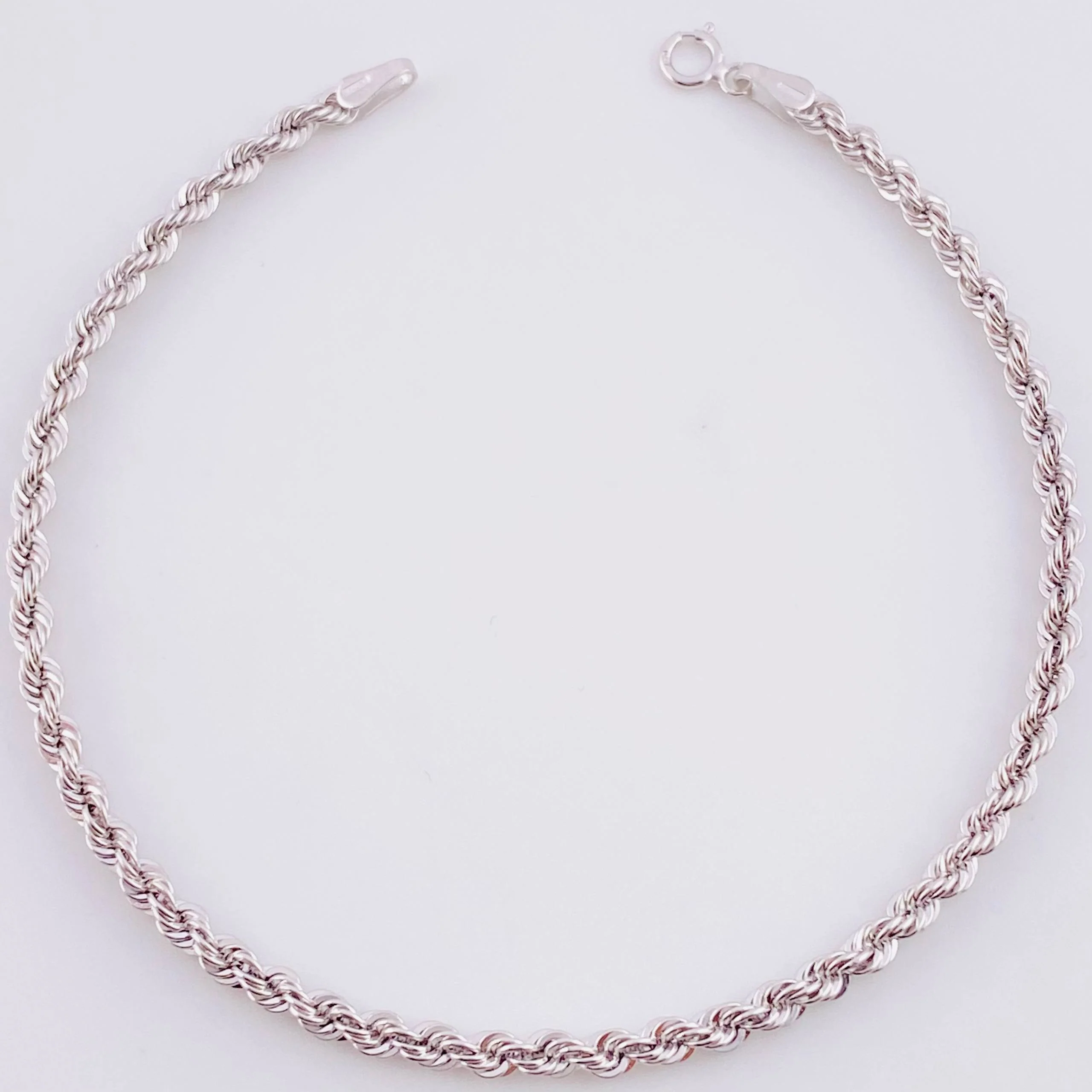 Pulso Lazo 1.85 g / 19 cm / 2.55 mm Oro Blanco 18K