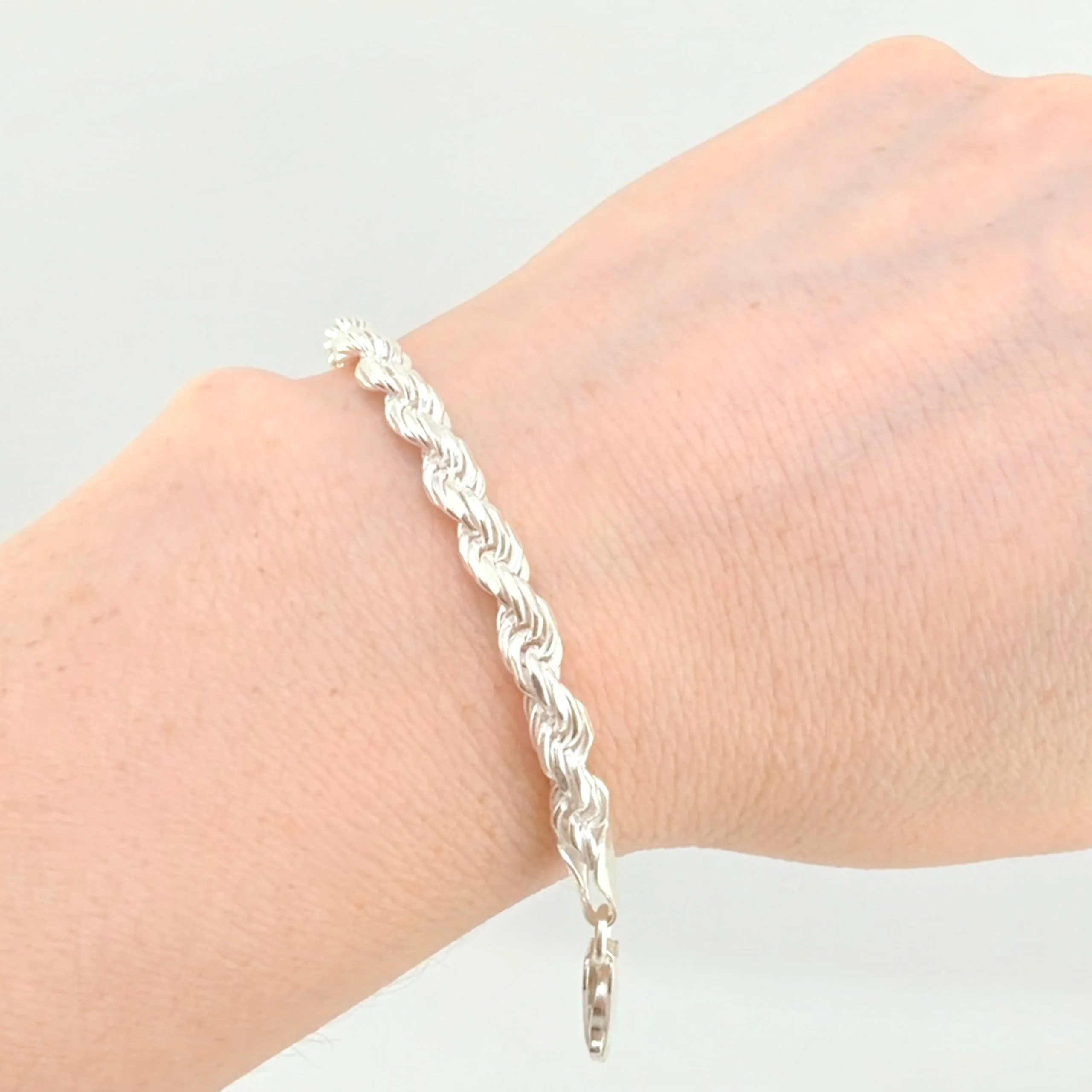 Pulso Lazo 15.25gr / 21.5cm / 4.8mm Plata 925 © - Image 3