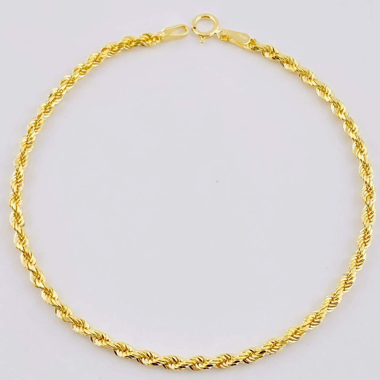Pulso Lazo 2.3gr / 19.5cm / 2.6mm Oro Amarillo +3 18K *