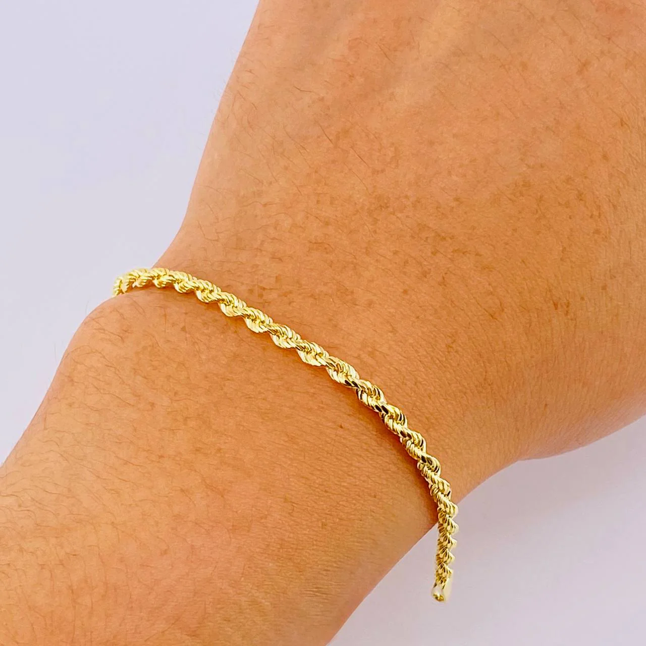 Pulso Lazo 2.4gr / 19.5cm / 2.5mm Oro Amarillo +3 18K * - Image 4