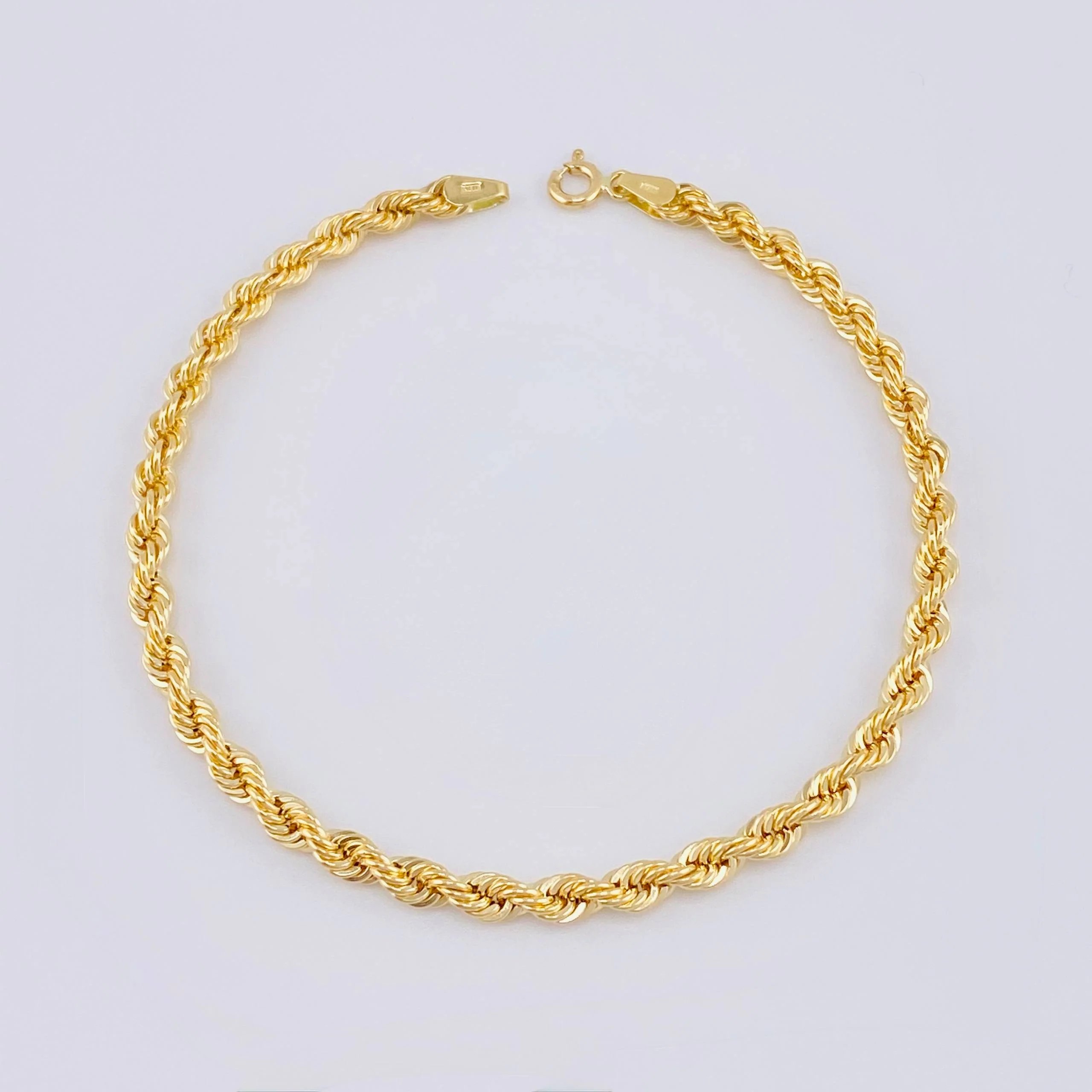 Pulso Lazo 3.75gr / 20cm / 3.8mm Oro Amarillo +3 18K *