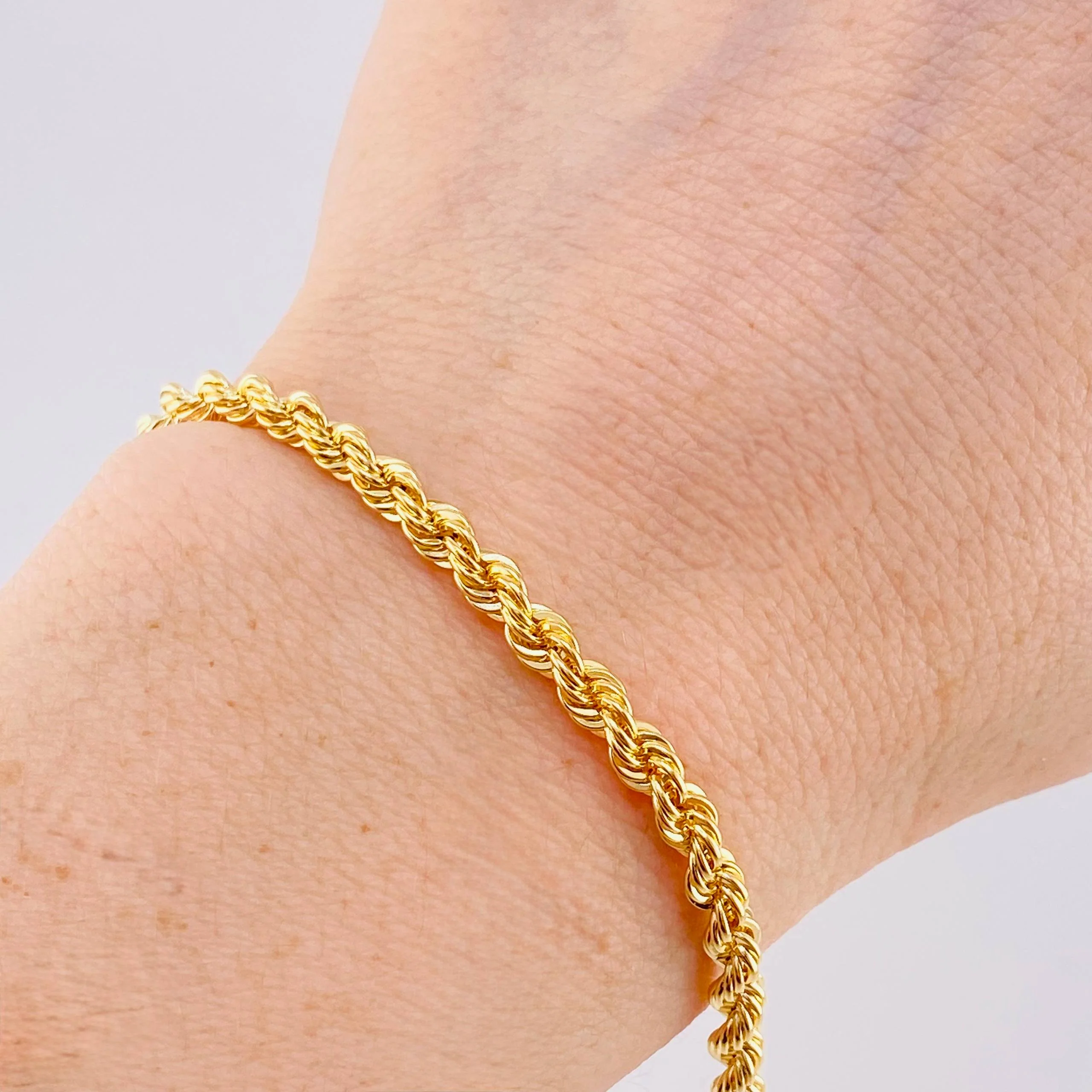 Pulso Lazo 3.75gr / 20cm / 3.8mm Oro Amarillo +3 18K * - Image 4