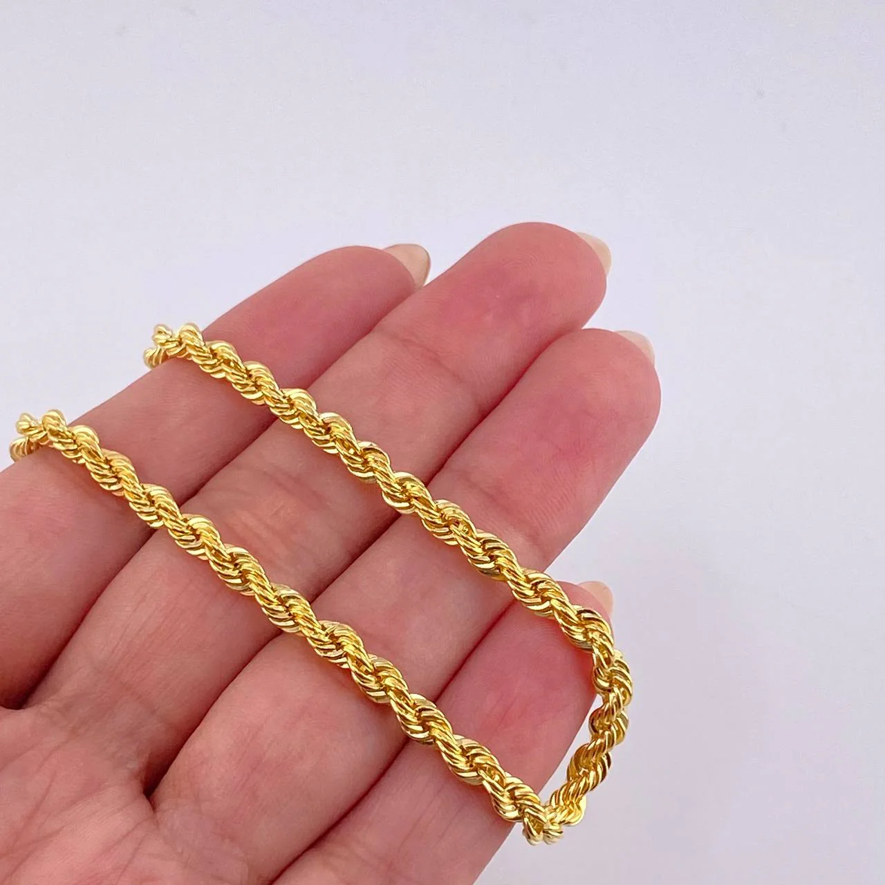 Pulso Lazo 3.7g / 19.2cm / 3.8mm Oro Amarillo 18K - Image 3