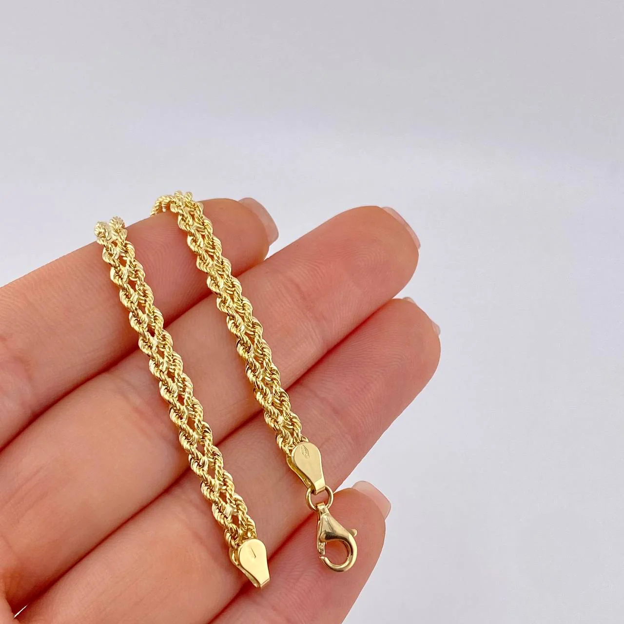 Pulso Lazo Secuencial 2.95 g / 18 cm / 4.3 mm Oro Amarillo 18K - Image 3