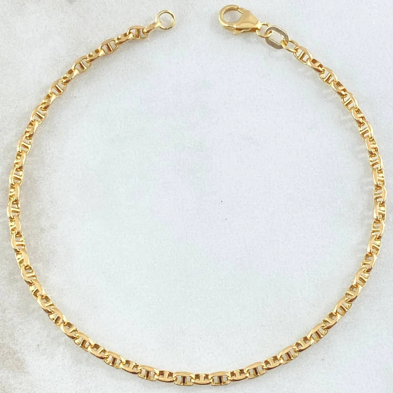 Pulso Marinero 1.75gr / 19cm / 2.7mm Oro Amarillo +3 18K ©