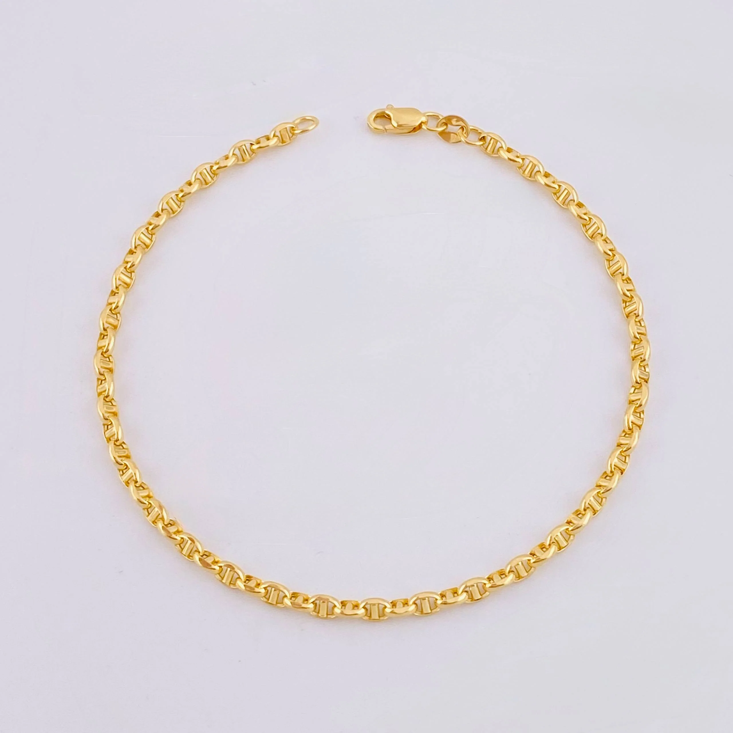 Pulso Marinero 2.35gr / 18.5cm / 2.3mm Oro Amarillo +3 18K ©