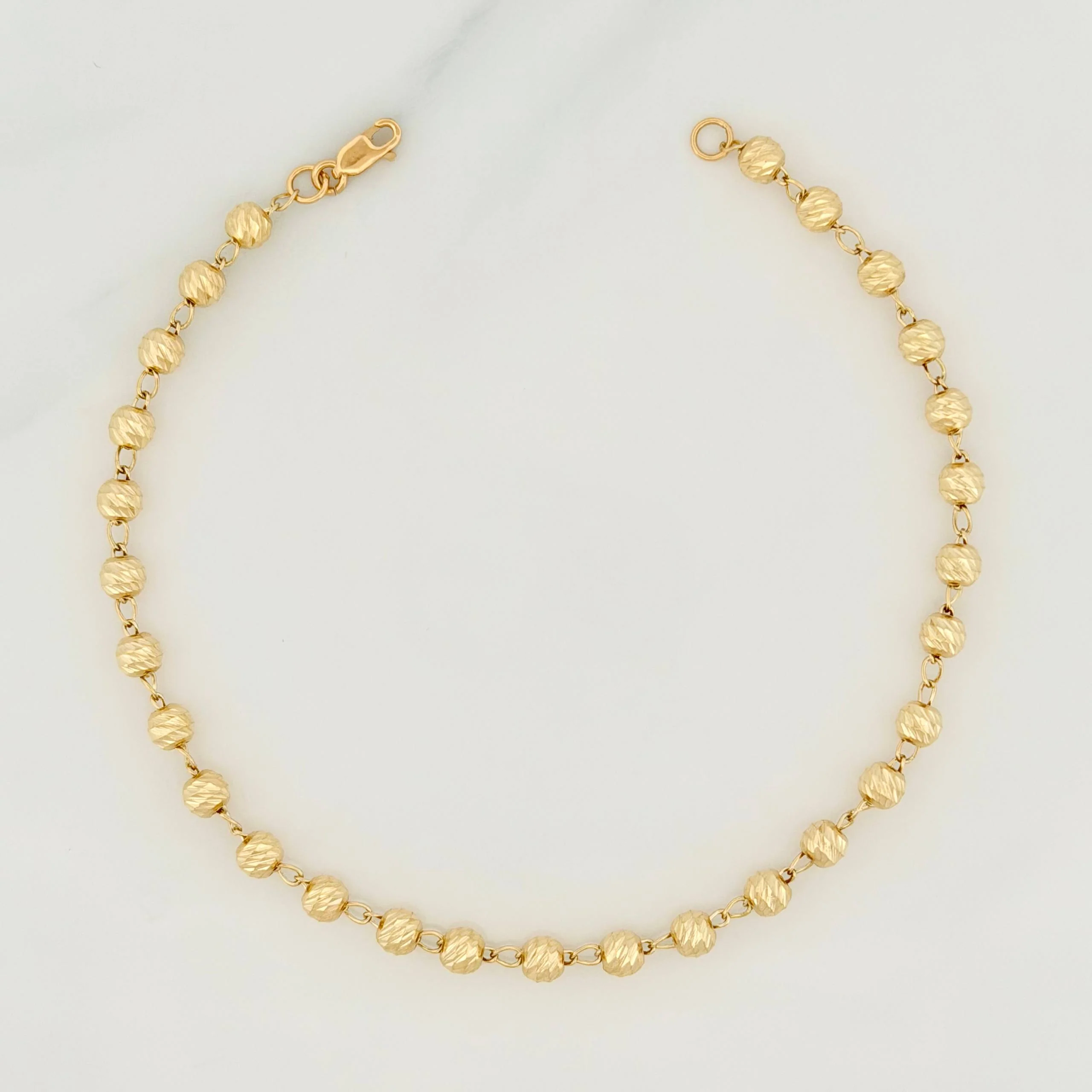 Pulso Militar 4.25g / 20.5cm / 3.8mm Oro Amarillo 18K
