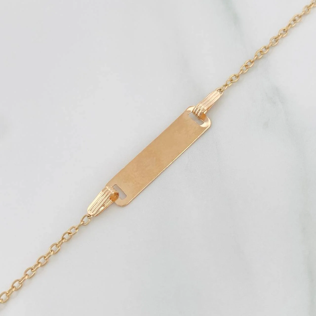 Pulso Modulable Placa Aro Seguido 1 g / 16 cm - 14 cm / 1.46 mm Oro Amarillo 18K - Image 3