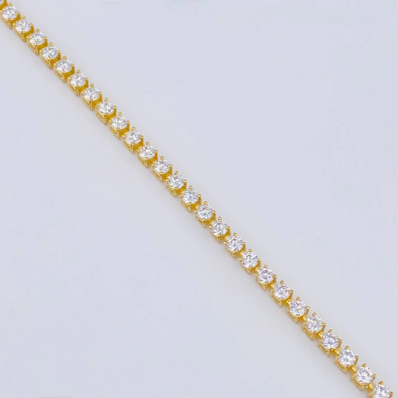 Pulso Modulable Tenis 2.8 g / 18 cm - 16 cm / 2,1 mm Oro Amarillo 18K - Image 2