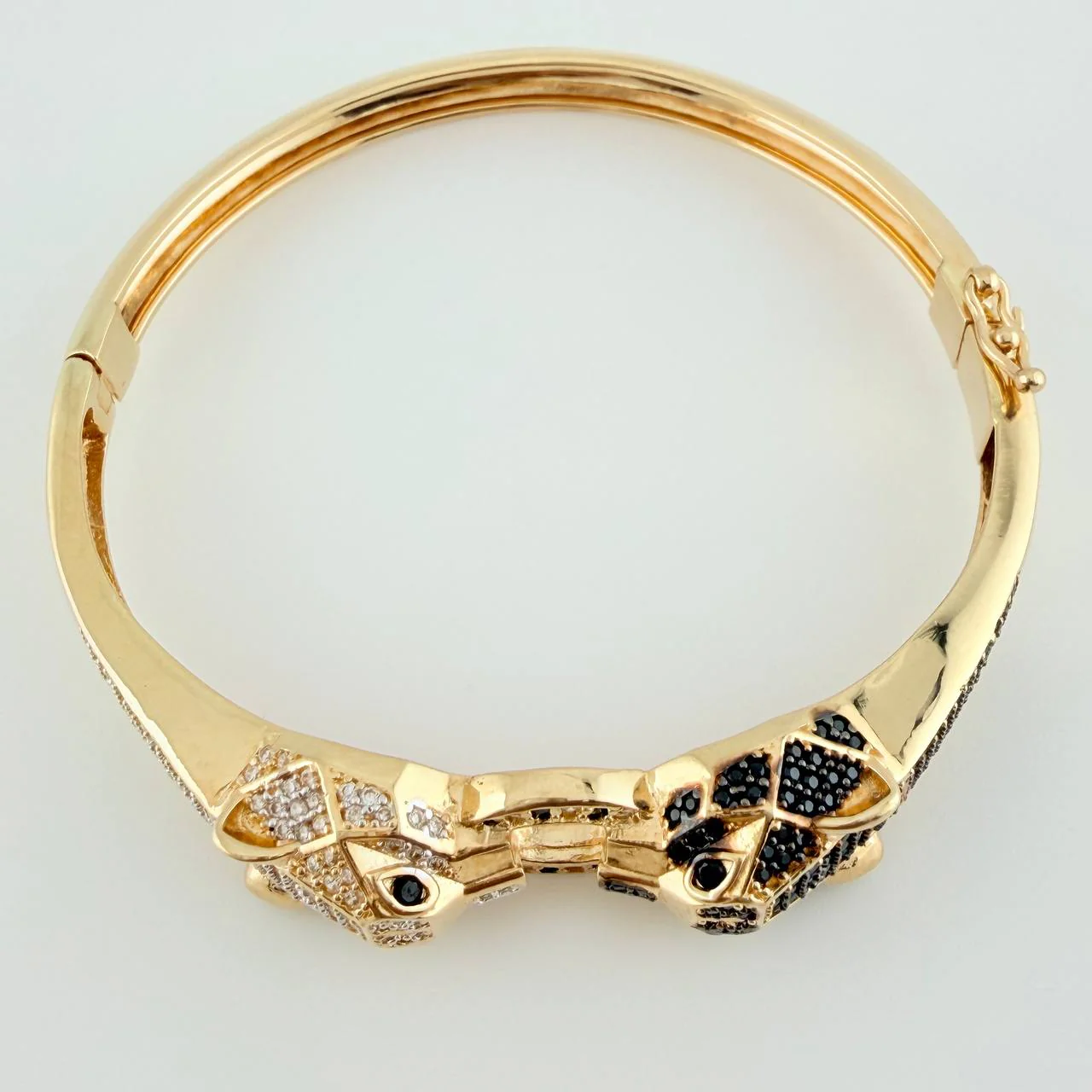 Pulso Pantera Ying-Yang 20.9gr / 19cm / 11.3mm Tres Oros 18K - Image 4