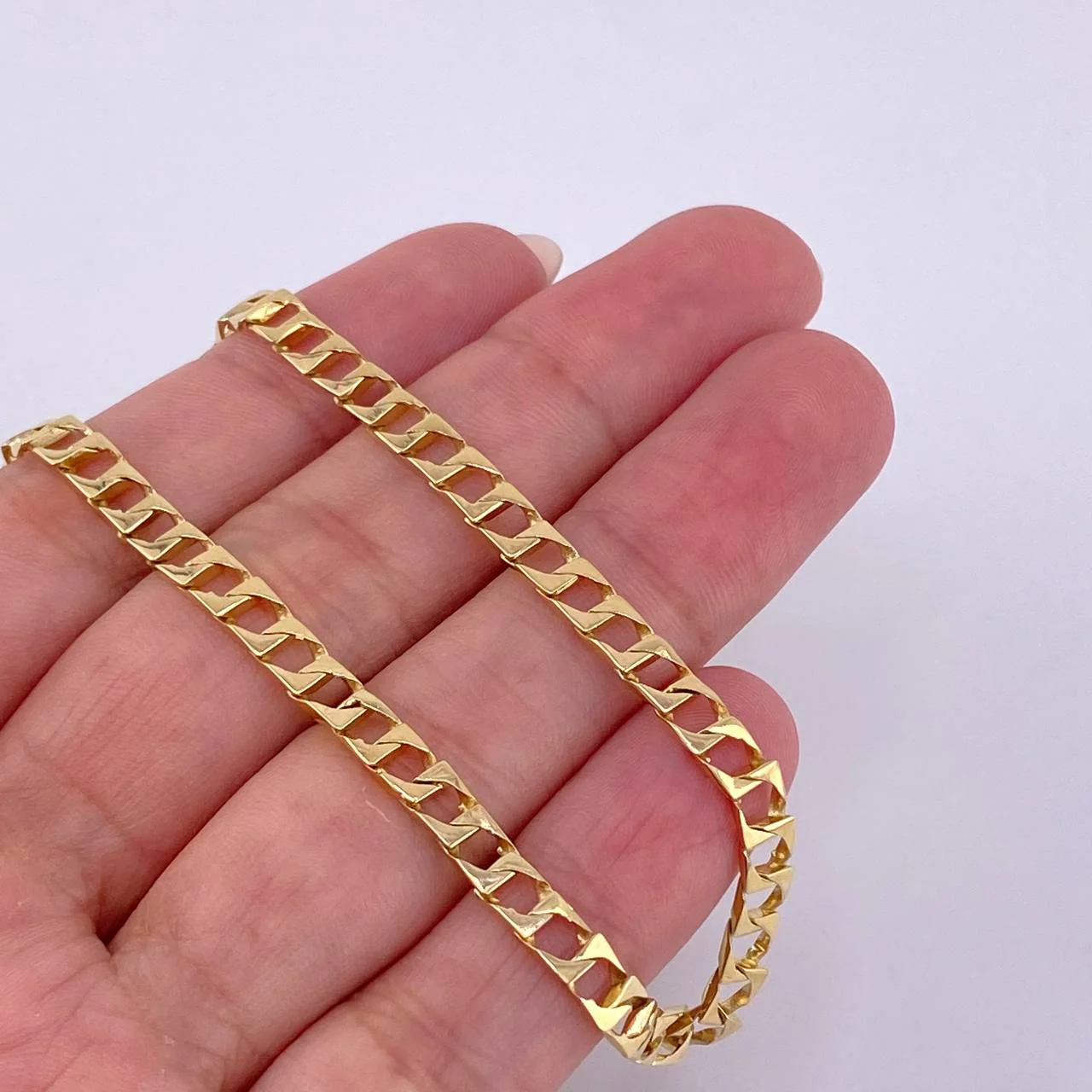 Pulso Panzer 7.05 g / 19.3 cm / 4.15 mm Oro Amarillo 18K - Image 3