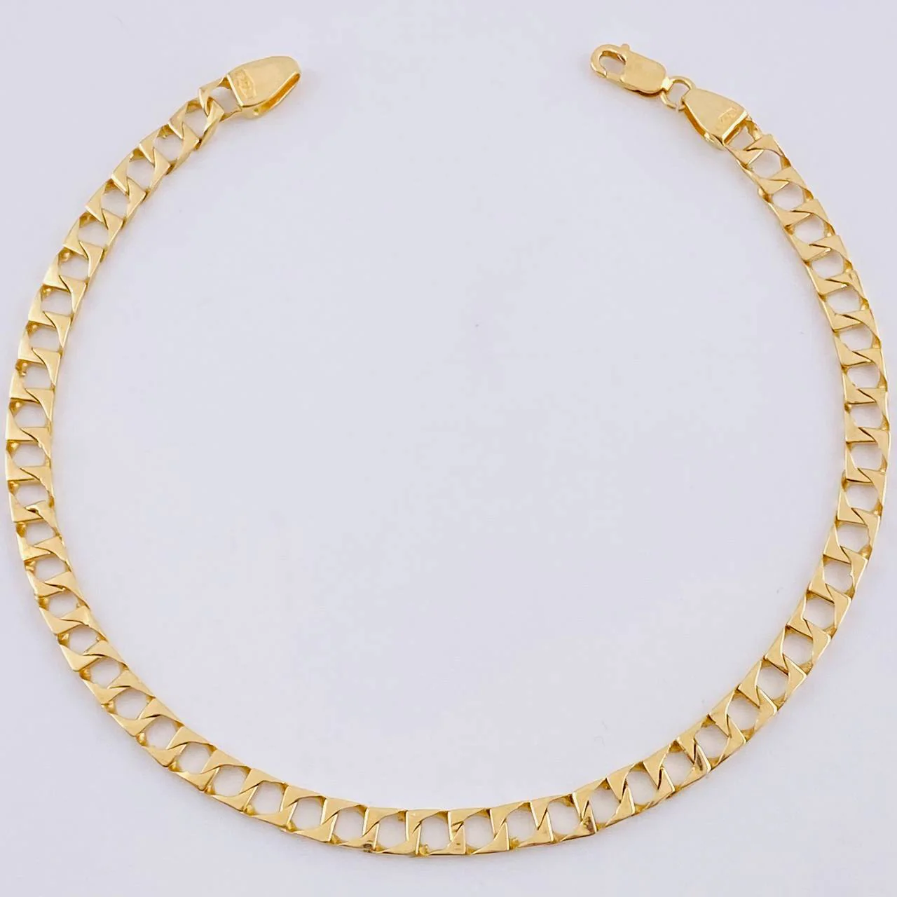 Pulso Panzer 7.8 g / 21 cm / 4.7 mm Oro Amarillo 18K