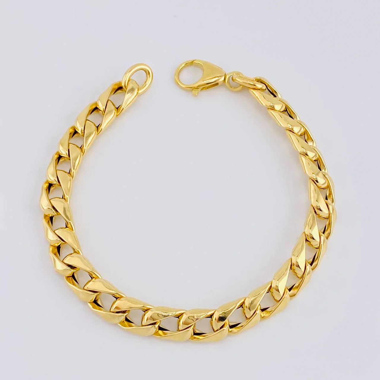 Pulso Panzer 9 g / 21.6 cm / 8 mm Oro Amarillo 18K